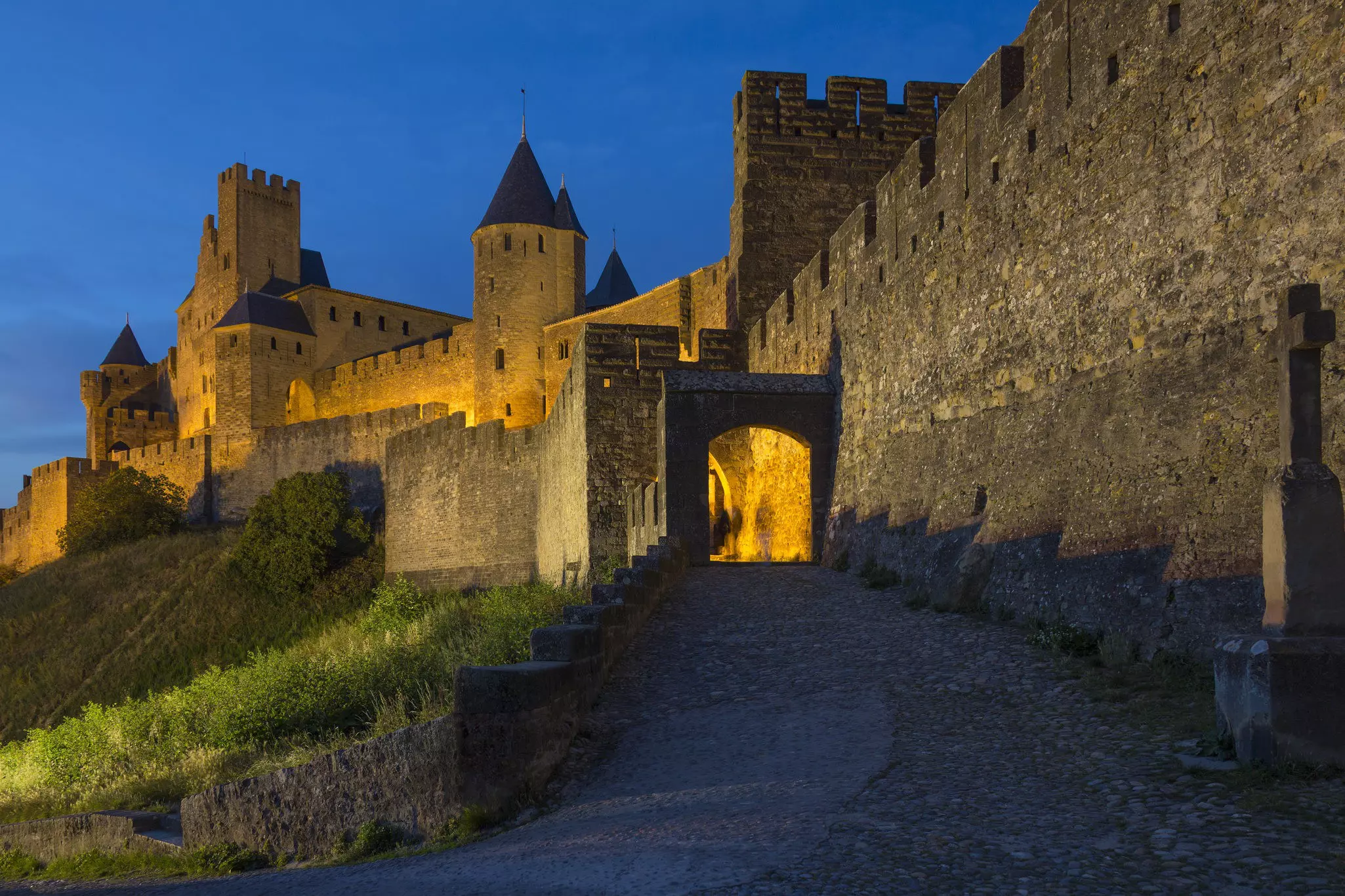 The medieval city of Carcassone was added to Unesco's World Heritage sites list in 1997  © Steve Allen / Shutterstock