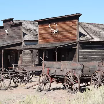 Old Trail Town in Cody Wyoming ; Shutterstock ID 2248245327;