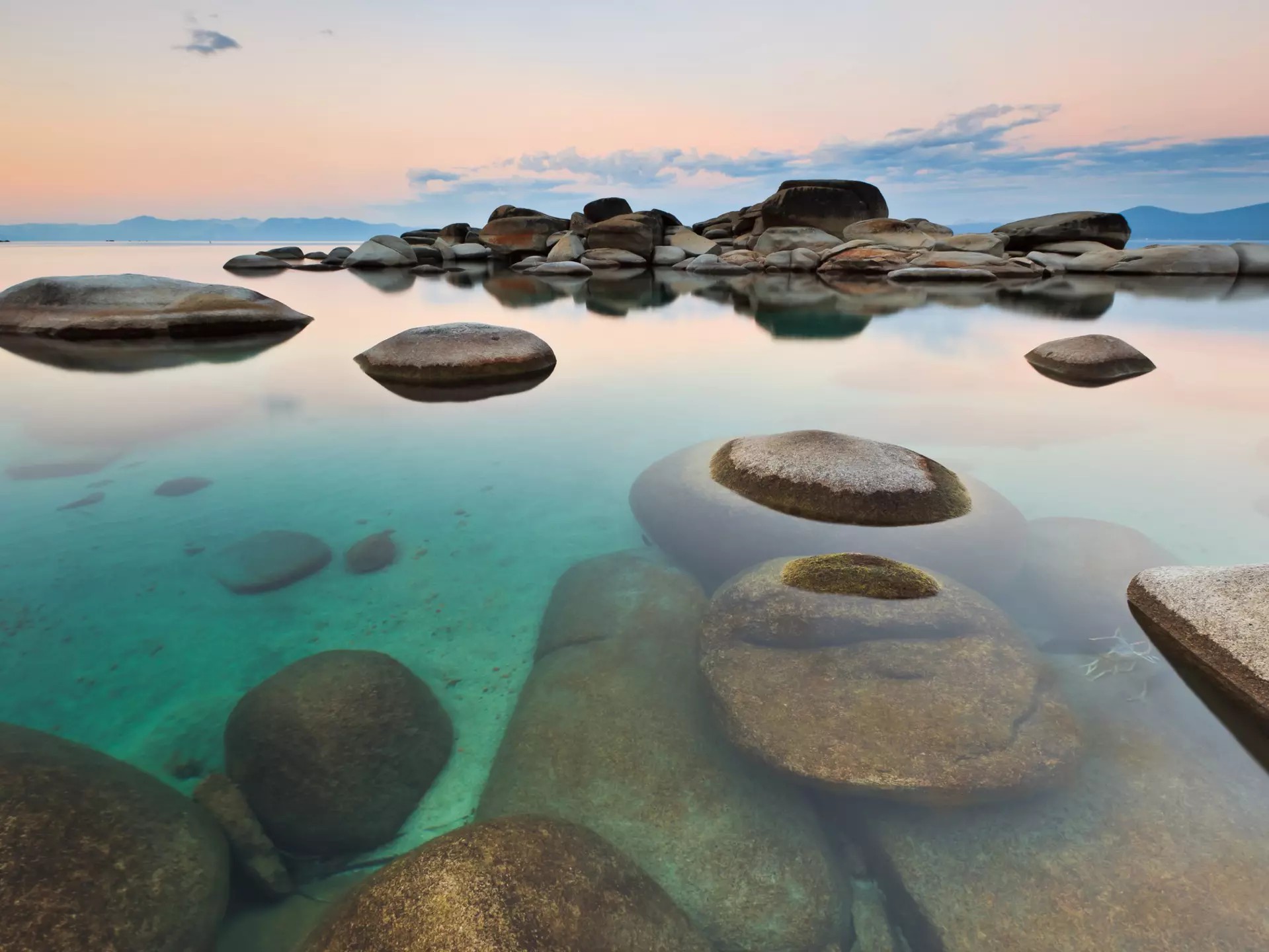 Lake Tahoe's alpine waters are the clearest they have been in decades. © Ropelato Photography; EarthScapes/Getty Images
