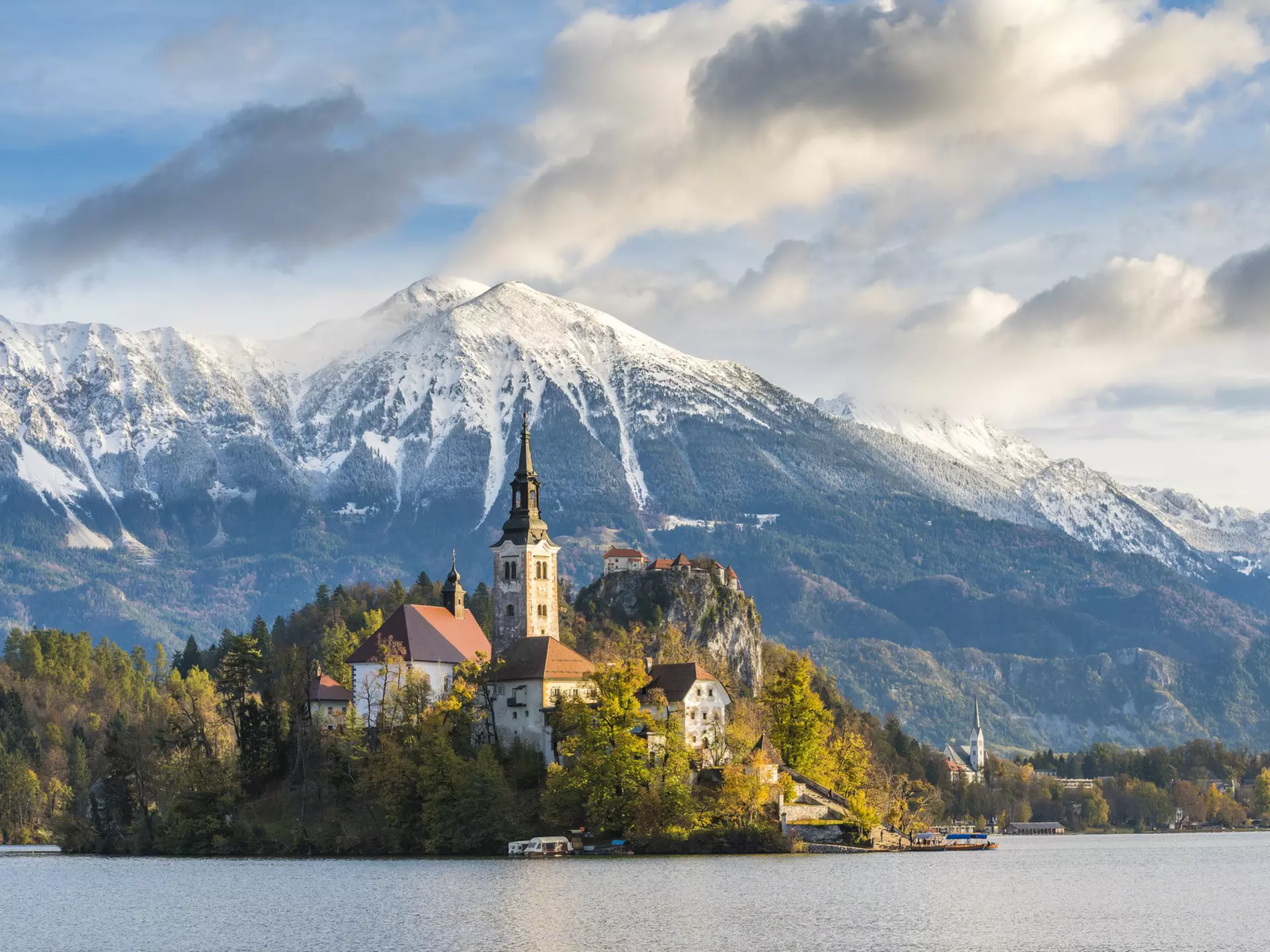 Lake Bled is a year-round destination and highlight of Slovenia © Andrea Comi / Getty Images