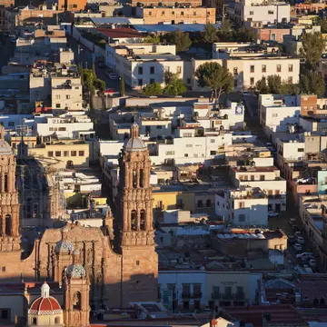 Mexico, Zacatecas state, Zacatecas City the cathedral