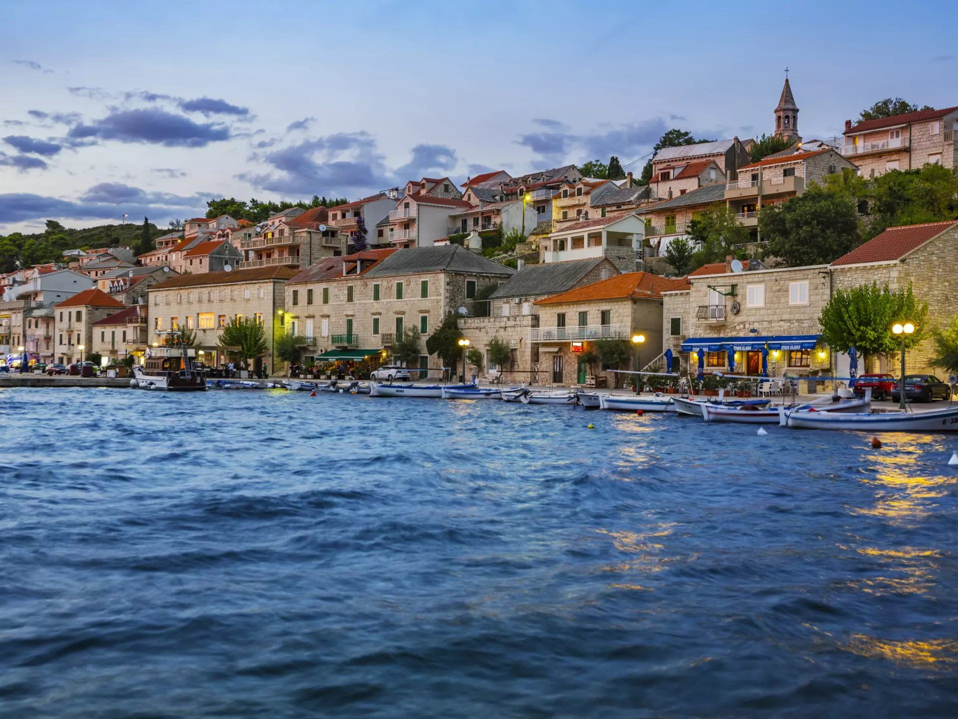 Povlja town, Brac, Dalmatia, Croatia, Europe
858534848
