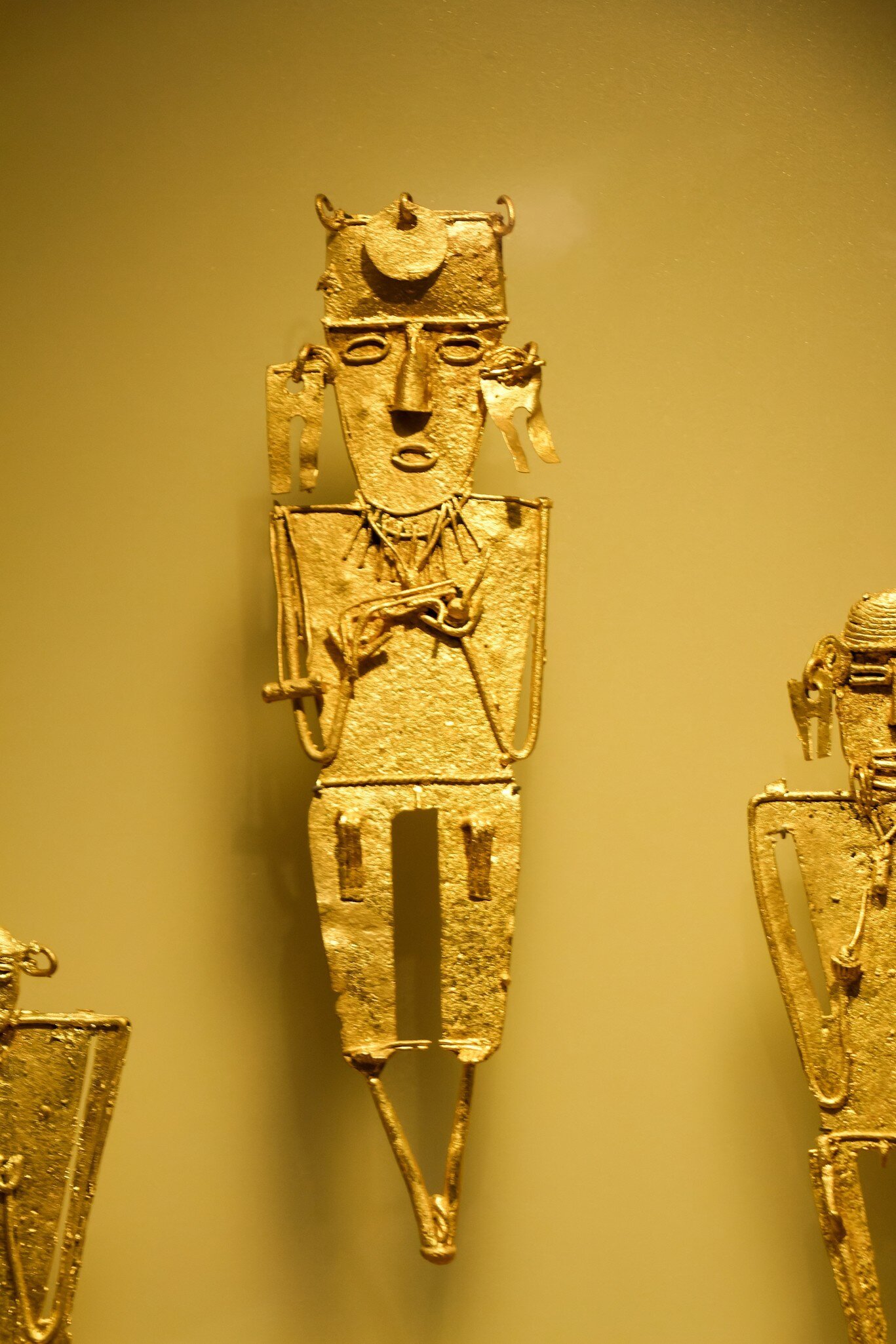 Bogota, Colombia, February 06 2023 : Pre-columbian gold artifact on display in the museo del oro. The museum of gold is located in BogotÃ¡, Colombia.  License Type: media  Download Time: 2024-06-21T02:16:12.000Z  User: ceri_lp  Is Editorial: Yes  purchase_order:   