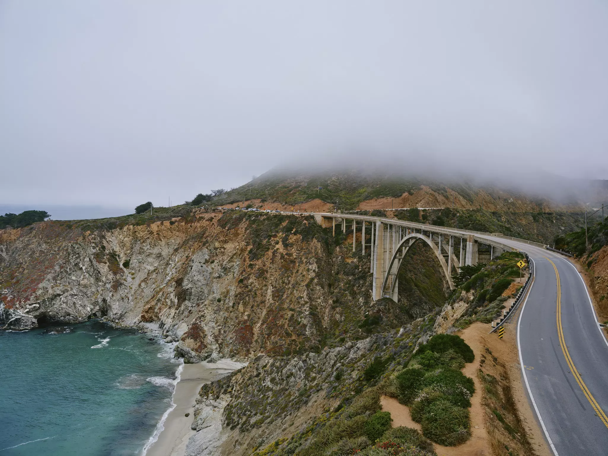 Bixby bridge, Big Sur, California. July 2025.
