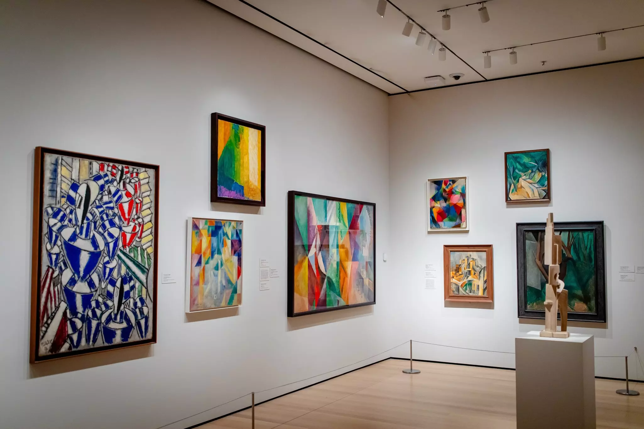 Exhibition inside MoMA, The Museum of Modern Art, an art museum located in Midtown Manhattan, New York City, on 53rd Street between Fifth and Sixth Avenues.