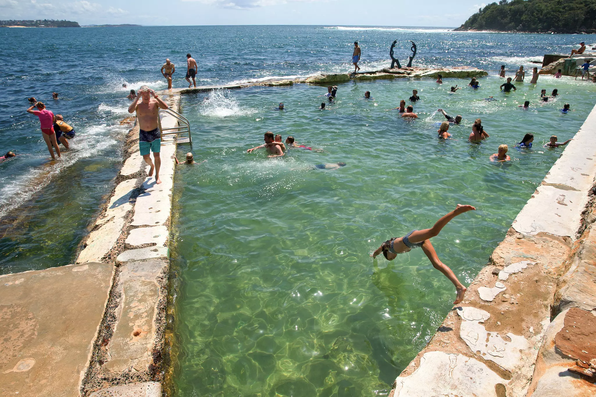 Manly’s beach scene is only a short (if rough) ferry ride from central Sydney © Steve Christo / Corbis via Getty Images