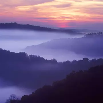 Sunrise in the layed mountains off Auxier Ridge in the Red River Gorge area of the Daniel Boone National Forest.
52294537
auxier ridger, daniel boone national forest, early morning, fog, forest, horizontal, kentucky, ky, layered mountains, morning, peacefull, red river gorge, ridge, sunrises, trees, united states, us, usa, valley
