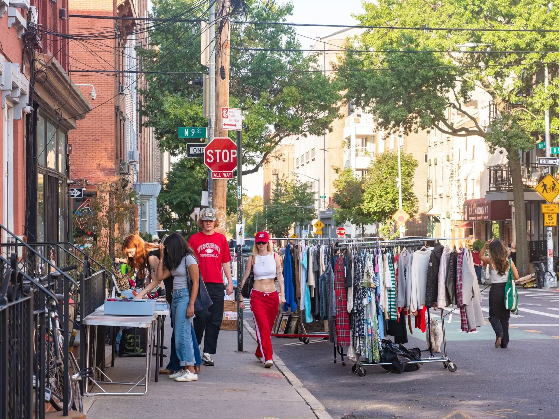 Brooklyn, New York City - October 4, 2025:  Street scene from trendy Williamsburg Brooklyn with people and shops. , License Type: media, Download Time: 2026-02-18T16:12:53.000Z, User: adouglaslott59, Editorial: true, purchase_order: 65050 - Digital Des...