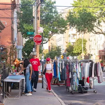 Brooklyn, New York City - October 4, 2025:  Street scene from trendy Williamsburg Brooklyn with people and shops. , License Type: media, Download Time: 2026-02-18T16:12:53.000Z, User: adouglaslott59, Editorial: true, purchase_order: 65050 - Digital Des...