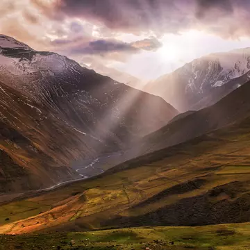 From mountain adventures to summer beach days, Azerbaijan is worth visiting at any time of year. Mikhail Panaiotidi/Getty Images