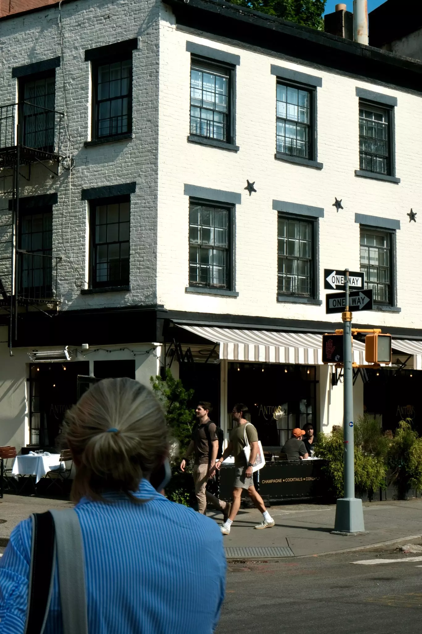 Anton's cafe and wine bar West Village, NYC