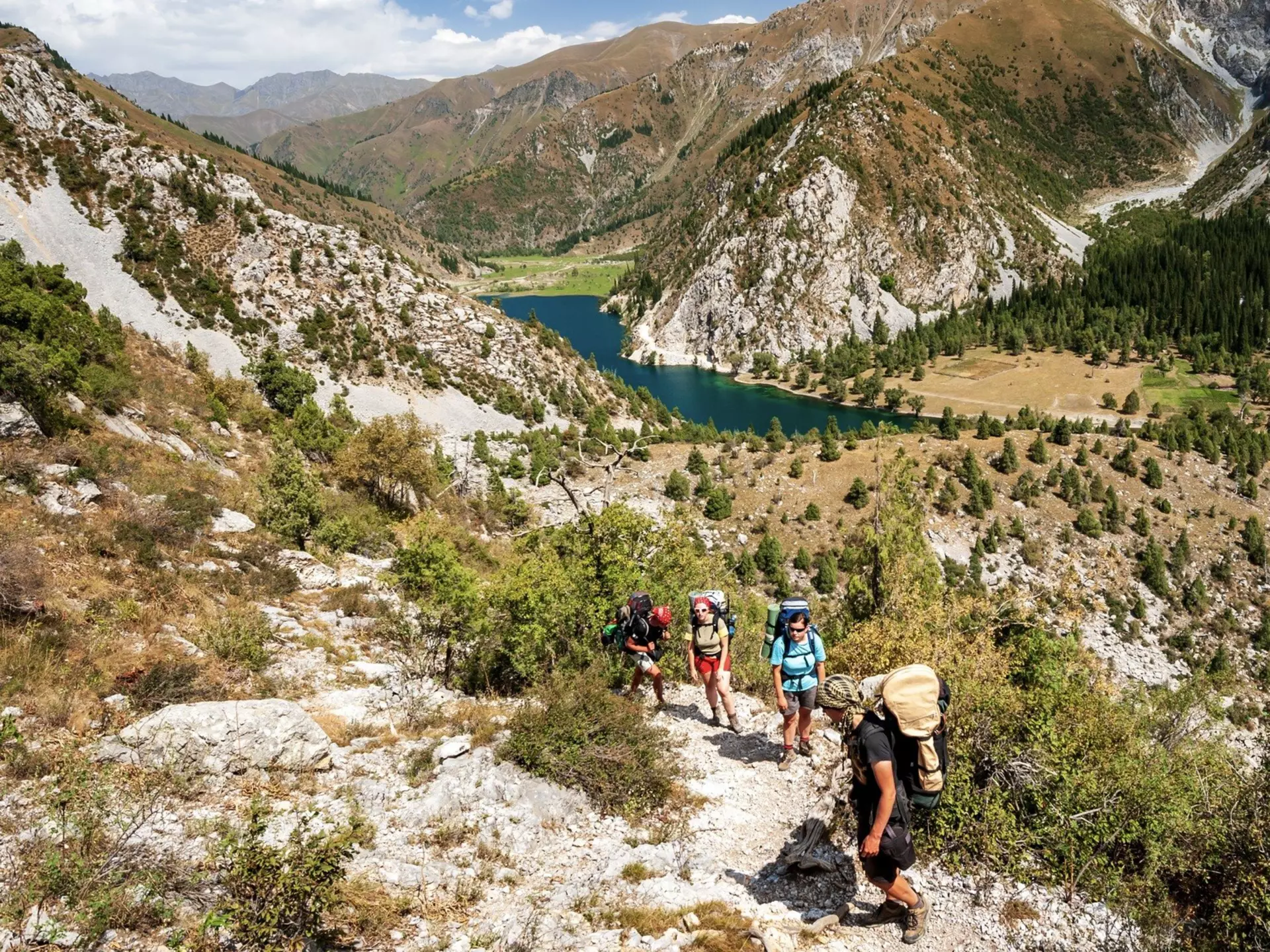 Hiking in Kyrgyzstan is thrilling – and not just for advanced trekkers. These seven ideas appeal to walkers of all levels. Shutterstock