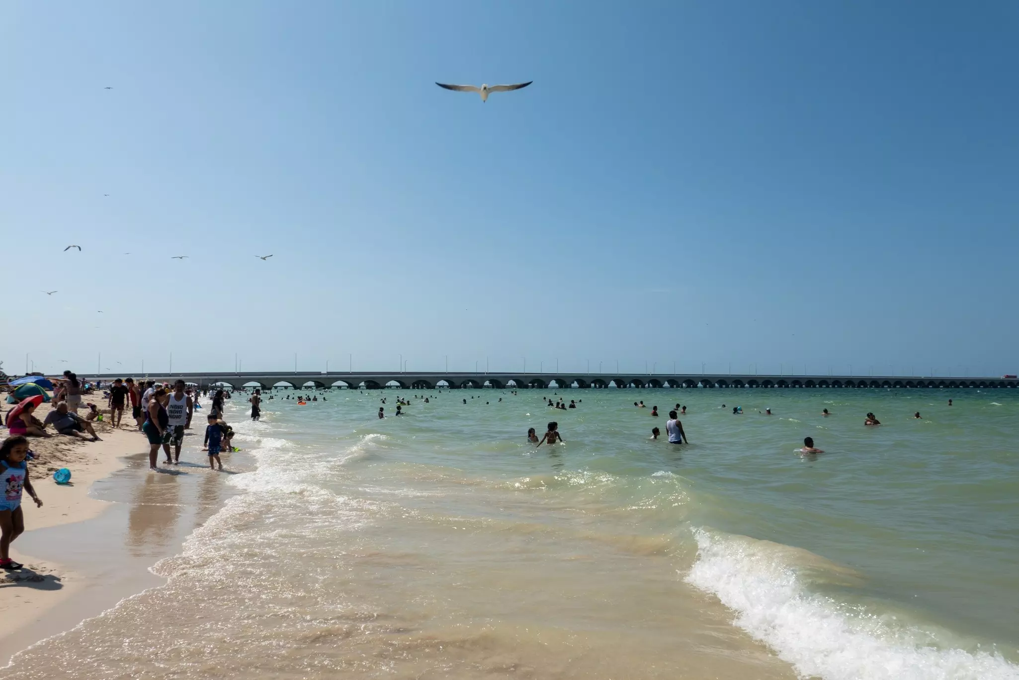 Progreso beach, Mexico