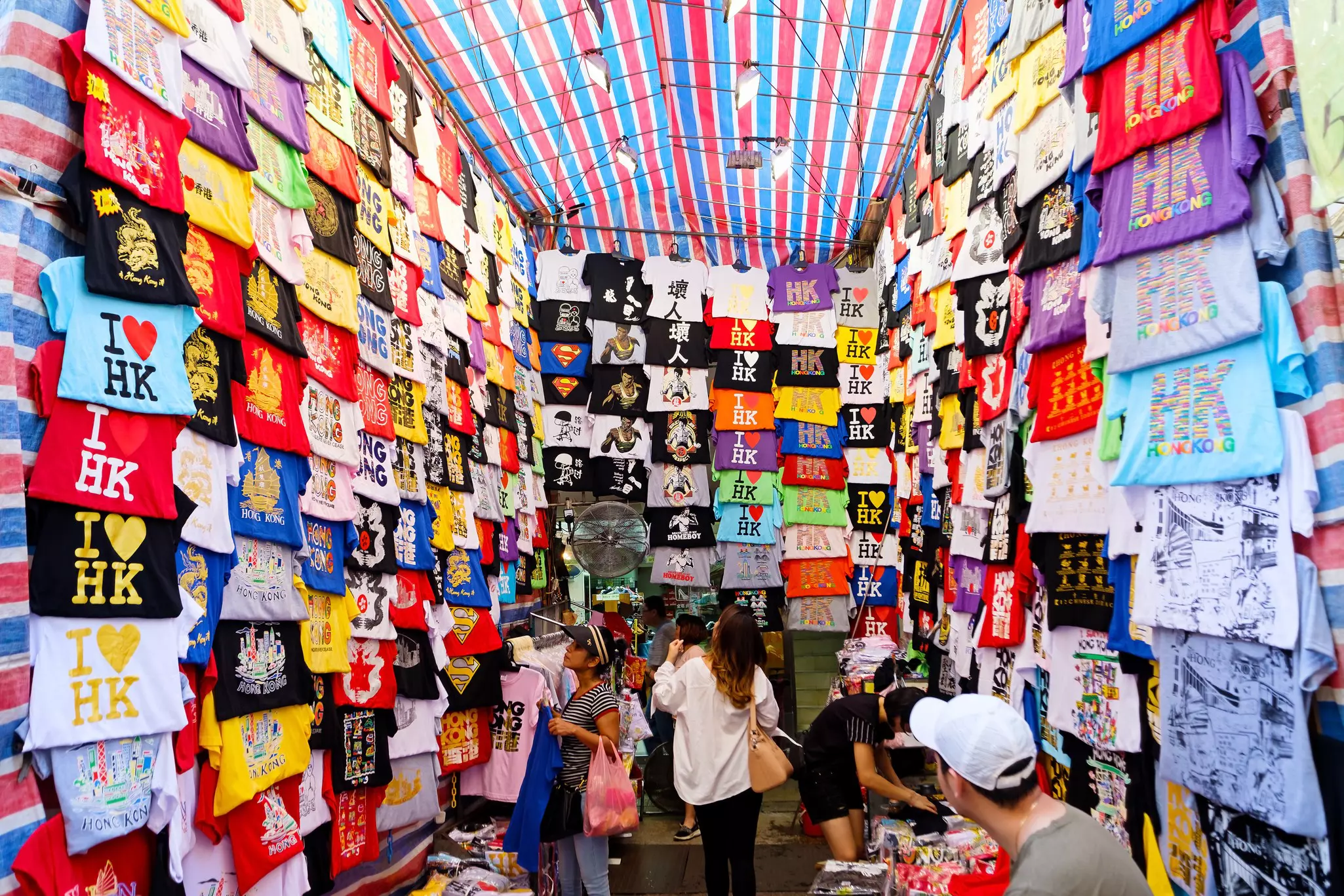 Ladies' Market in Mong Kok. Daniel Fung/Shutterstock