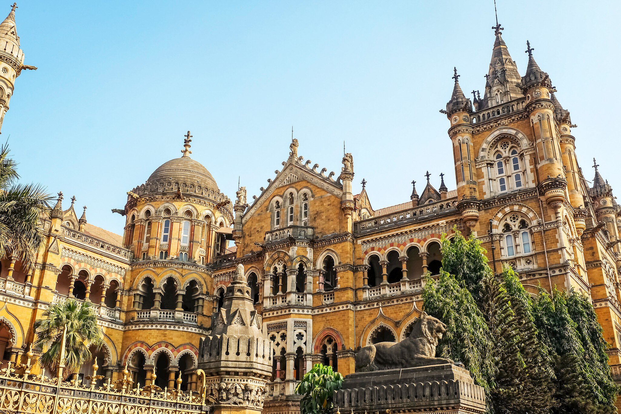 Chhatrapati Shivaji Maharaj Terminus Railway Station is a historic terminal train station also know by its former name Victoria Terminus and UNESCO World heritage Site in Mumbai, Maharashtra, India., License Type: media, Download Time: 2025-02-14T16:07:00.000Z, User: tasminwaby56, Editorial: false, purchase_order: 65050 - Digital Destinations and Articles, job: Online editorial, client: Mumbai TTD, other: Tasmin Waby