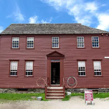 Portsmouth, NH - August 3 2013: View of the Jones House at the Strawbery Banke Museum; Shutterstock ID 1600935079; your: Bridget Brown; gl: 65050; netsuite: Online Editorial; full: POI Image Update