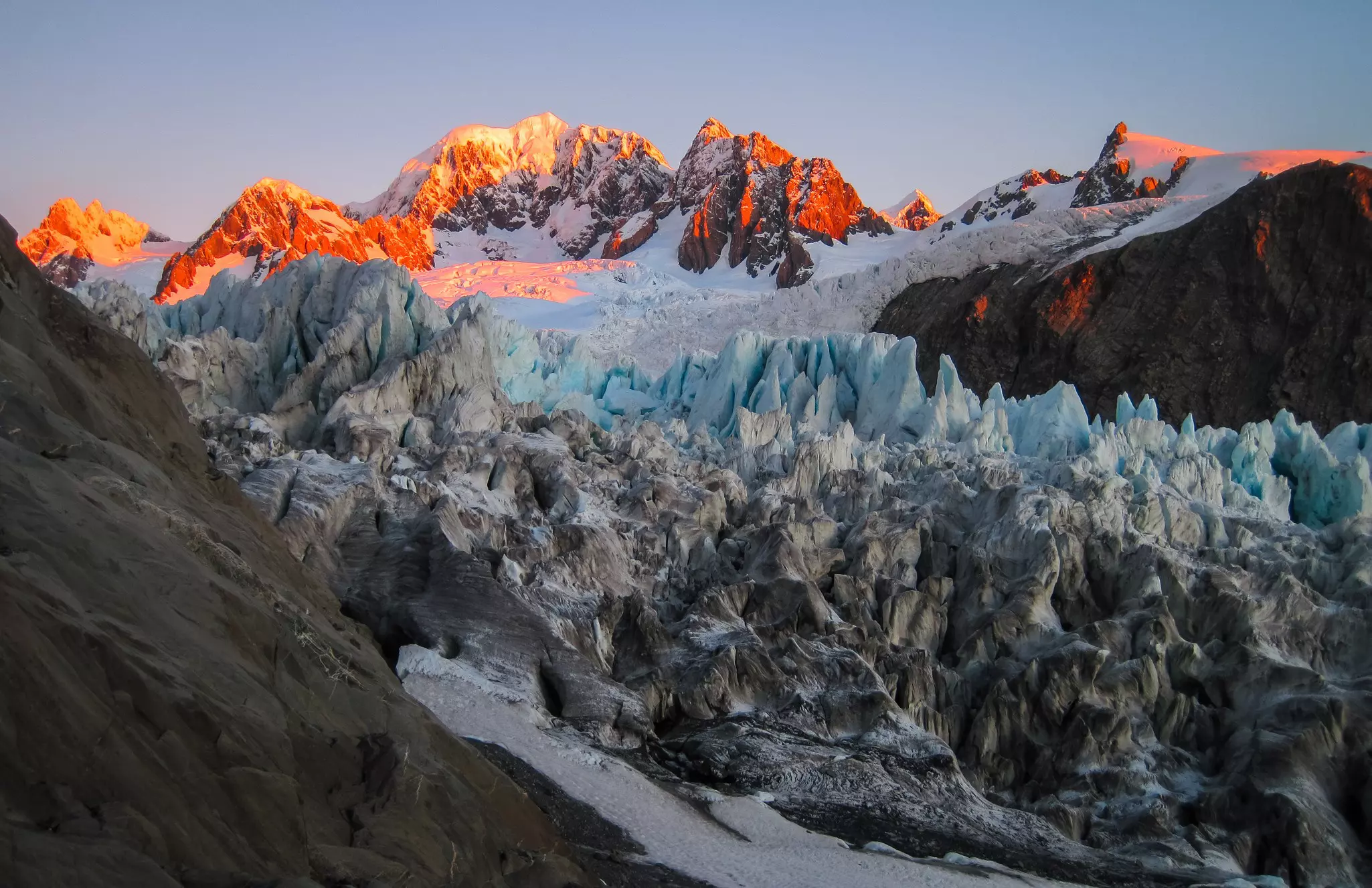 Fox Glacier in New Zealand