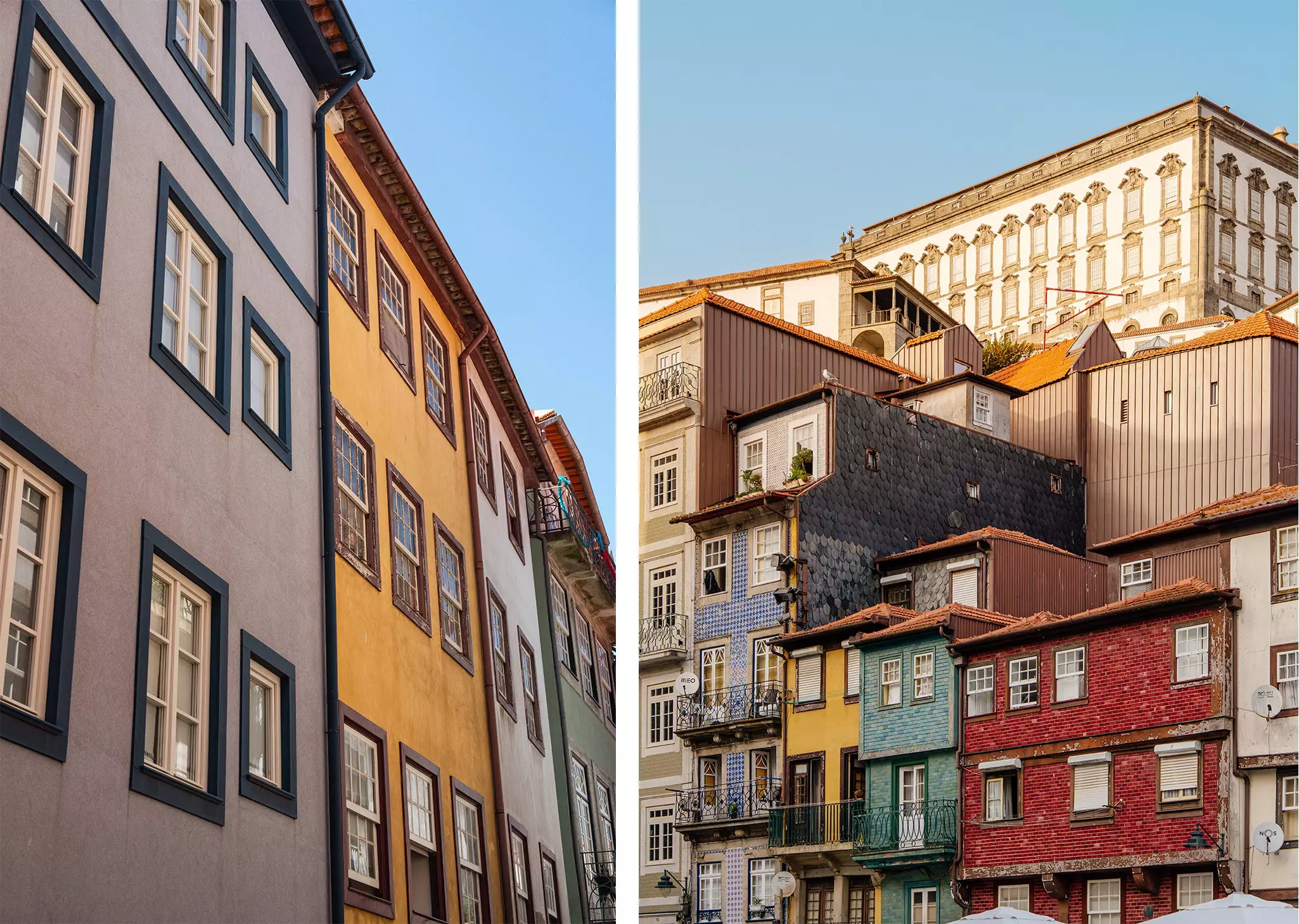 The vibrant colors and azulejos of Porto