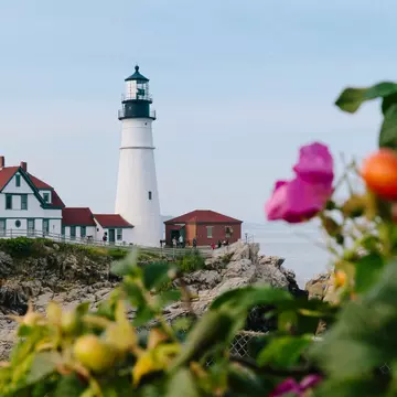 Portland Head Lighthouse in Portland, Maine. Raymond Forbes/Stocksy