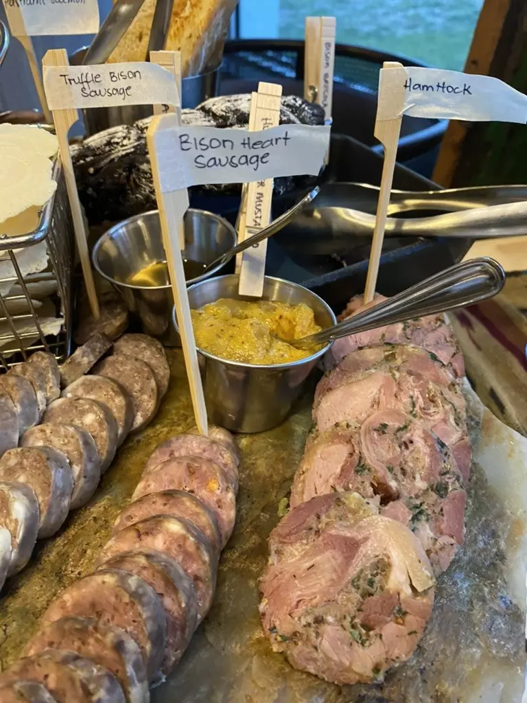 Food at Little Chief, Tsuut’ina Nation, Calgary, Alberta