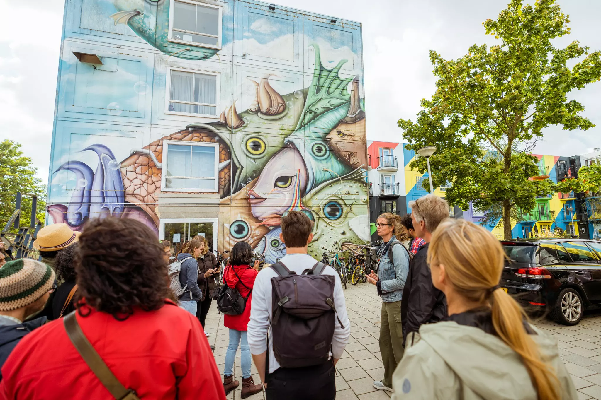 Street art tour at Heesterveld Creative Community © Koen Smilde / Courtesy of amsterdam&partners
