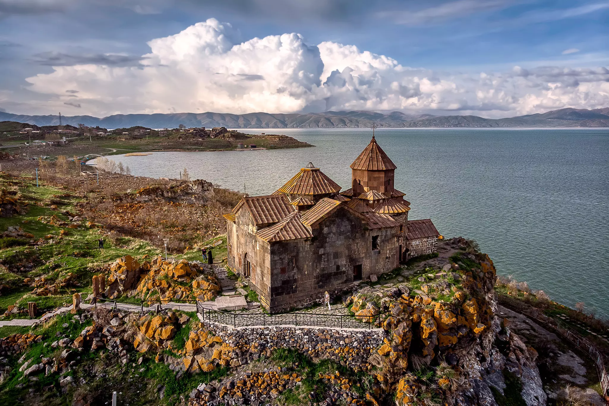 Hayravank Monastery on the shore of Lake Sevan. Mike Ilchenko/Shutterstock