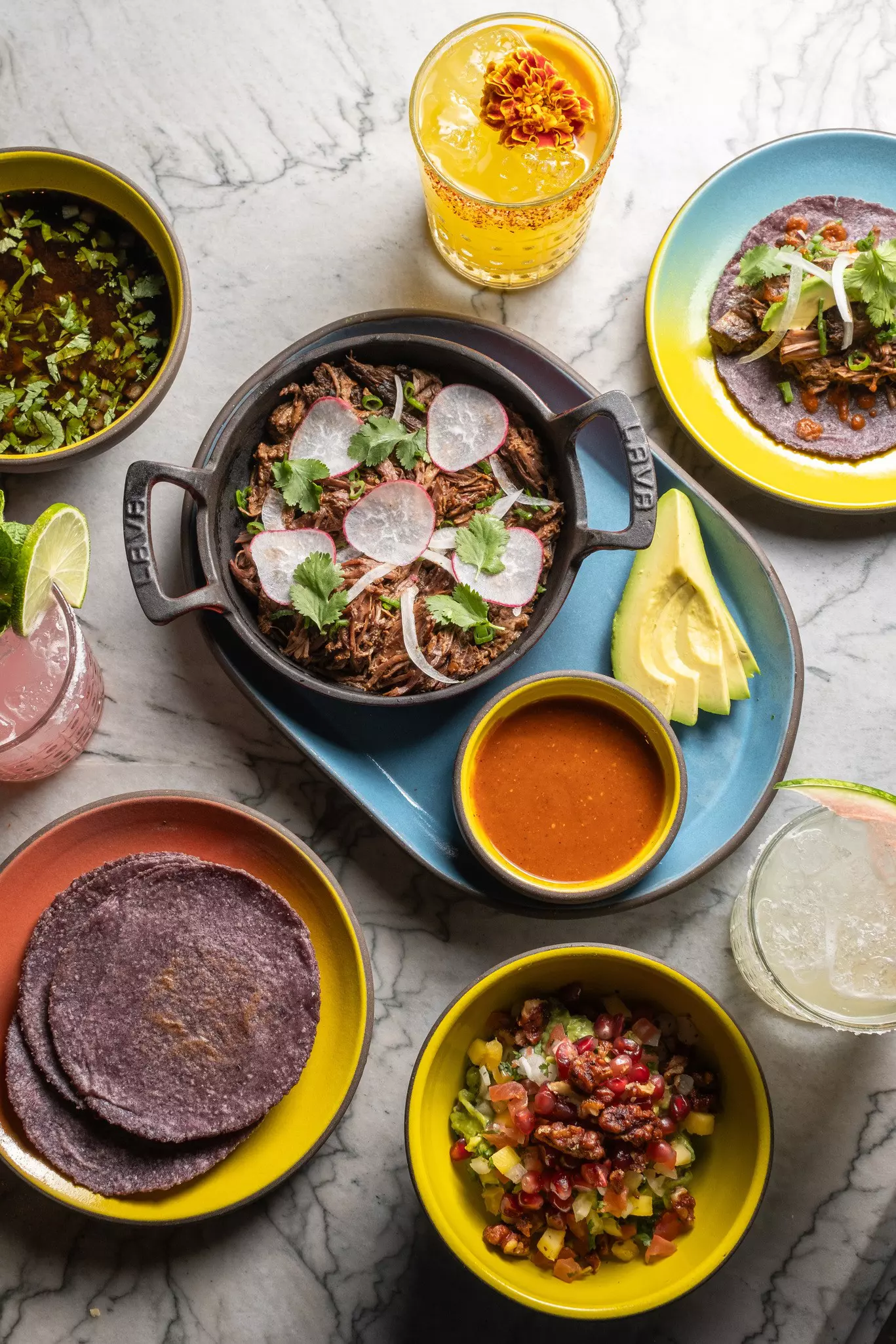 Tacos from Puesto in La Jolla, San Diego.