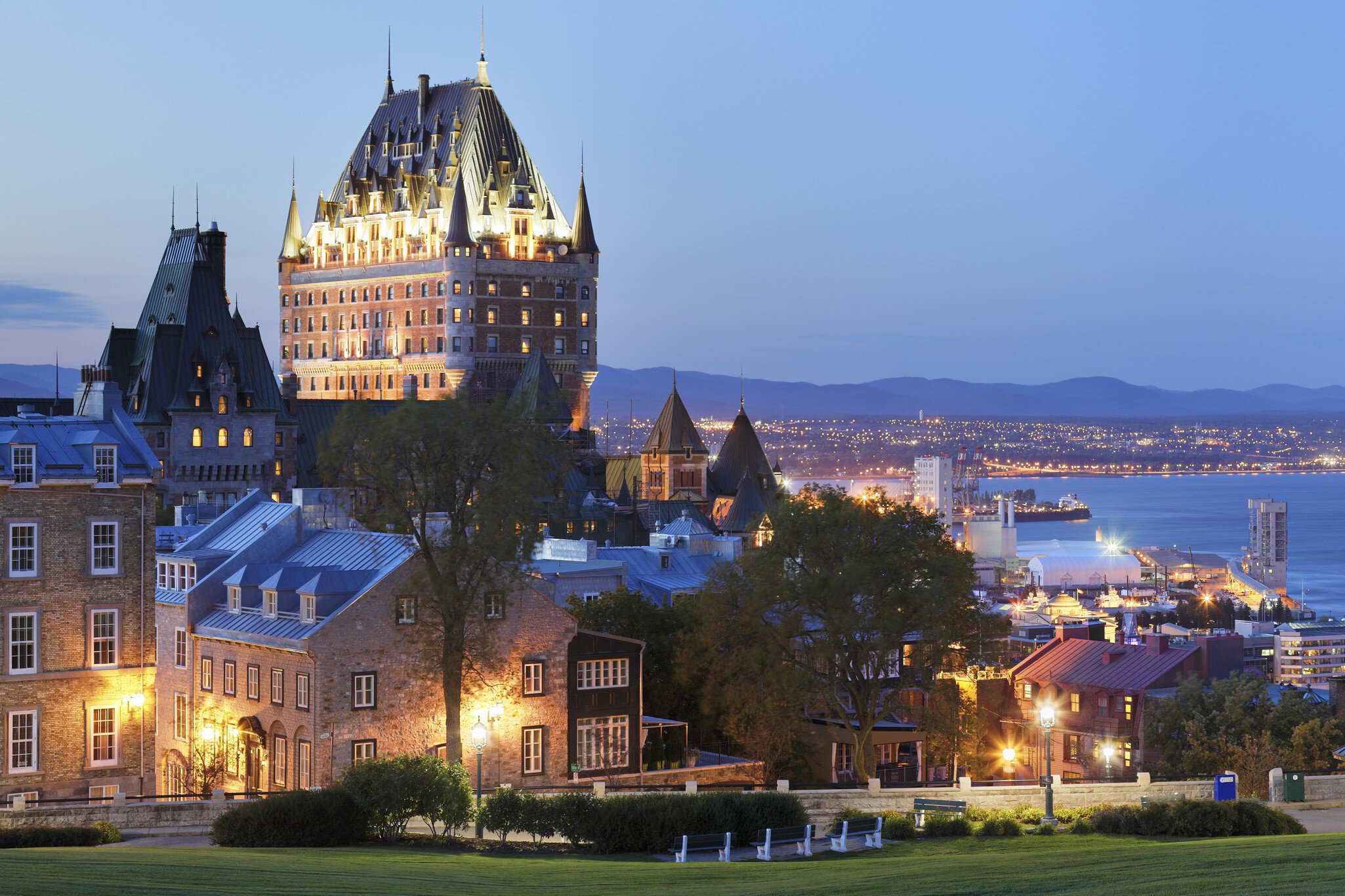 Quebec City Skyline