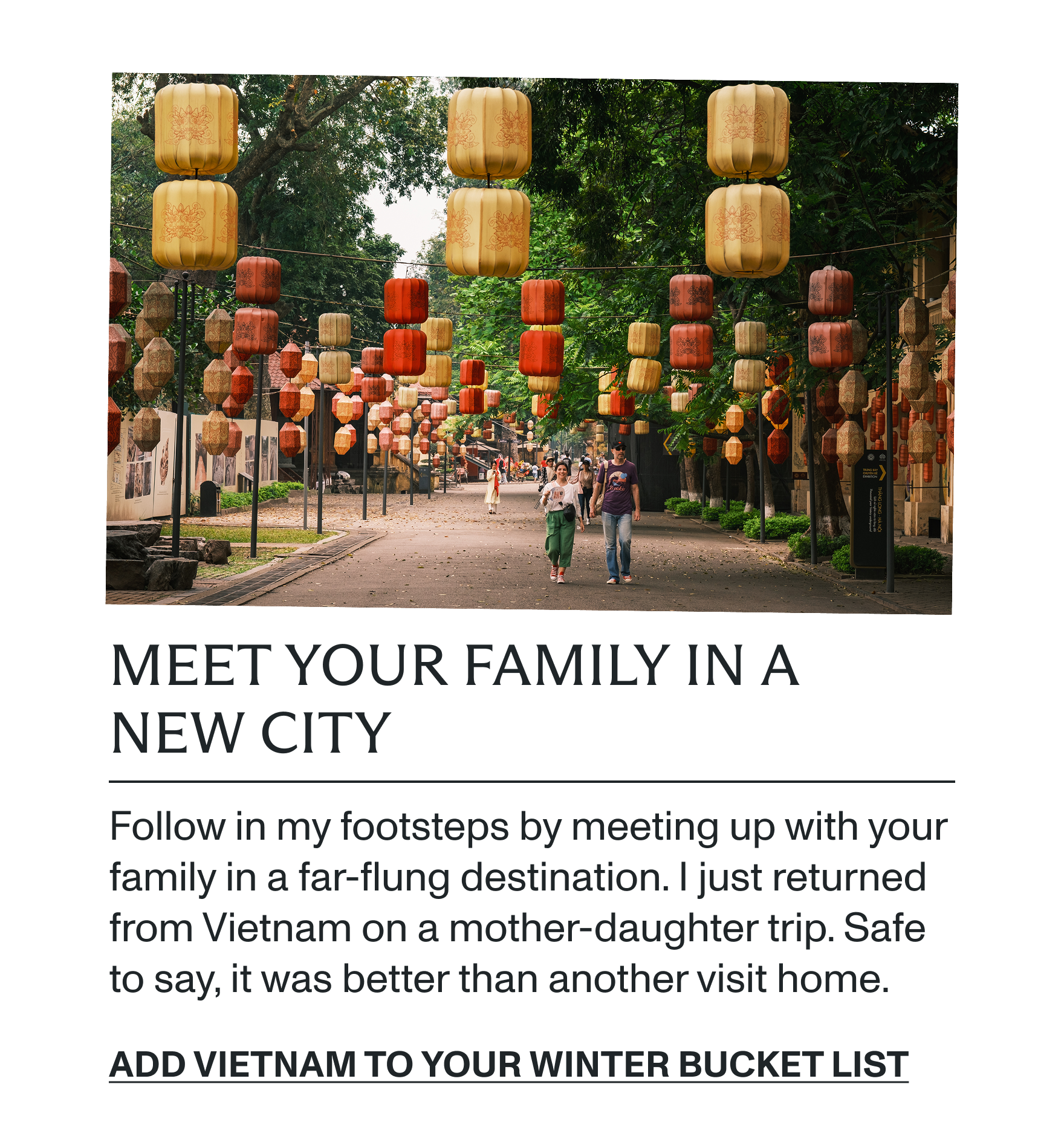 Add Vietnam to your winter bucket list