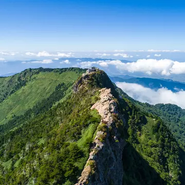 Mount Ishizuchi in Ehime, Japan. Yoshinori Okada/Shutterstock
