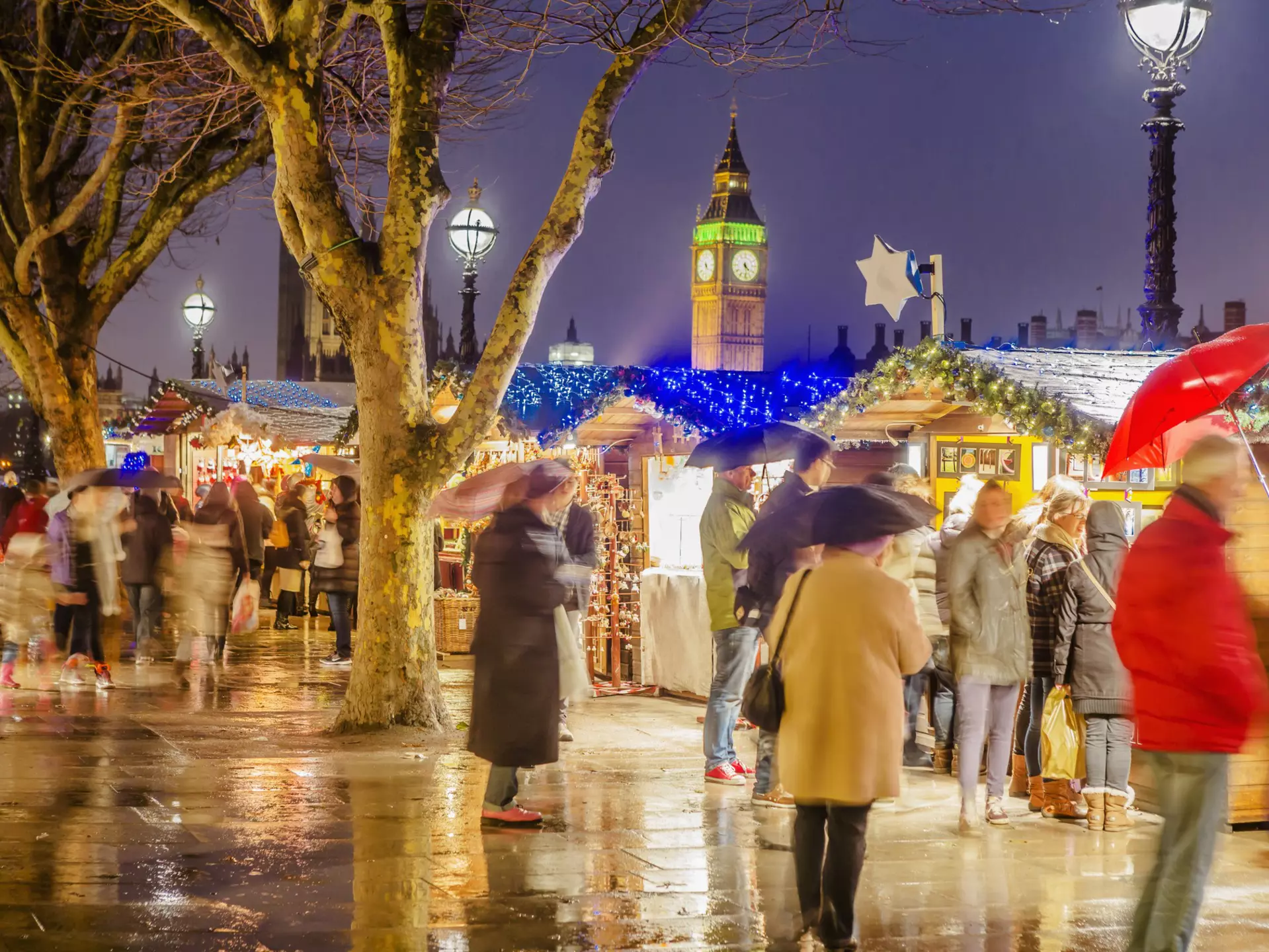 The Winter Market on London's South Bank. Atlantide Phototravel/Getty Images