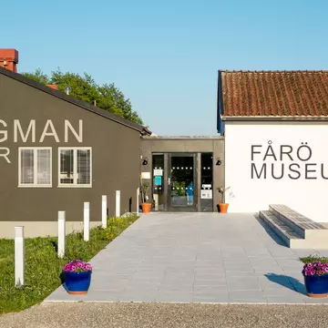 FARO, SWEDEN - JUNE 9: The Bergman center dedicated to the work of Ingmar Bergman on June 9, 2014 on Faro.