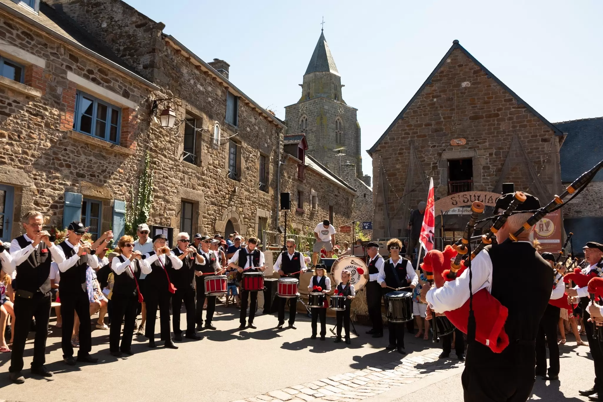 Traditional singing and dancing are at the heart of Breton culture. Elena Dijour / Shutterstock