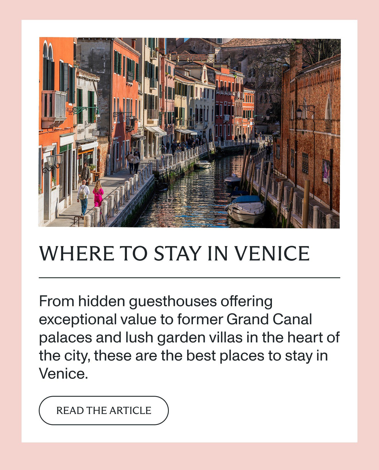 Where to stay in Venice