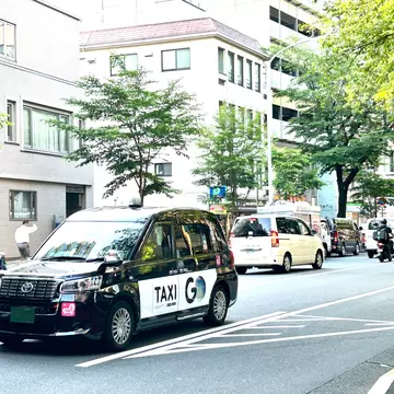 The taxi app GO is the number-one rated taxi app in Japan. Courtesy of GO