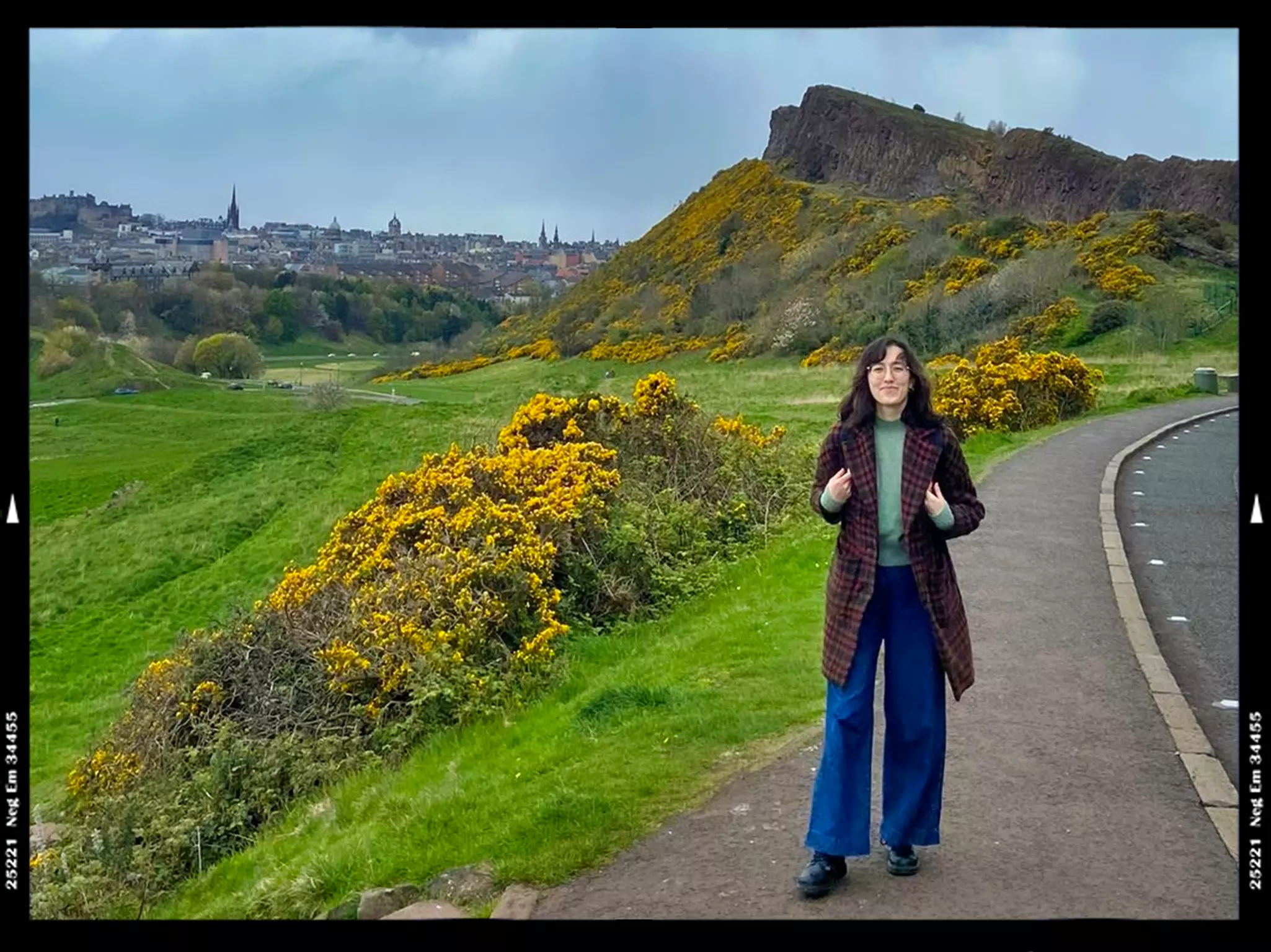 Katie takes her trusty Doc Martens on a stroll to Arthur's Seat © Katie Goh / Lonely Planet