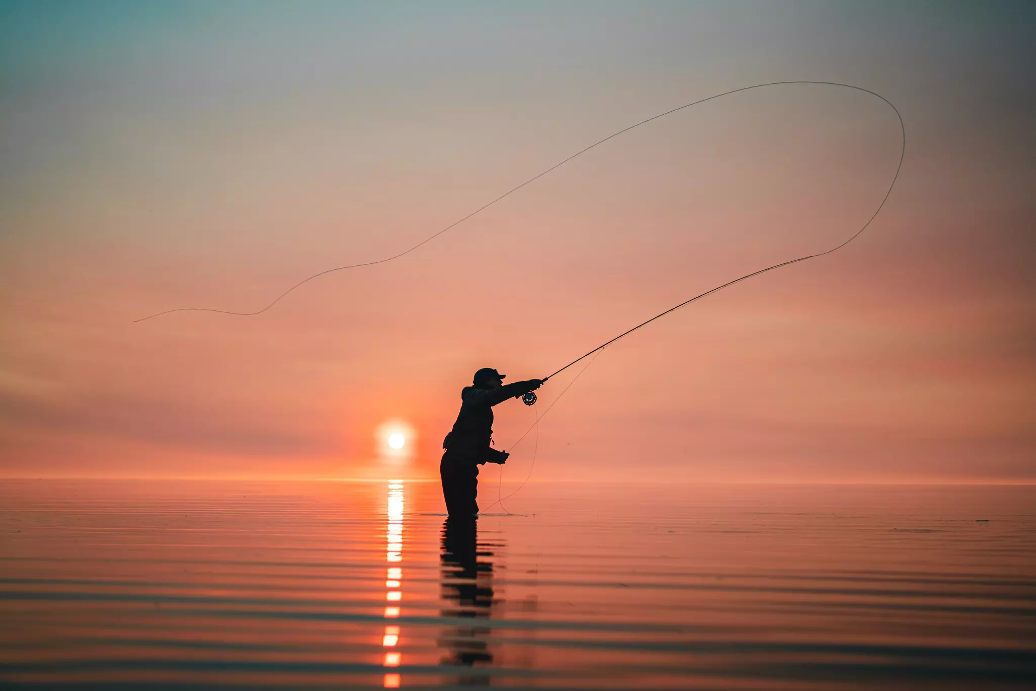 Fishing on Lake Winnipeg