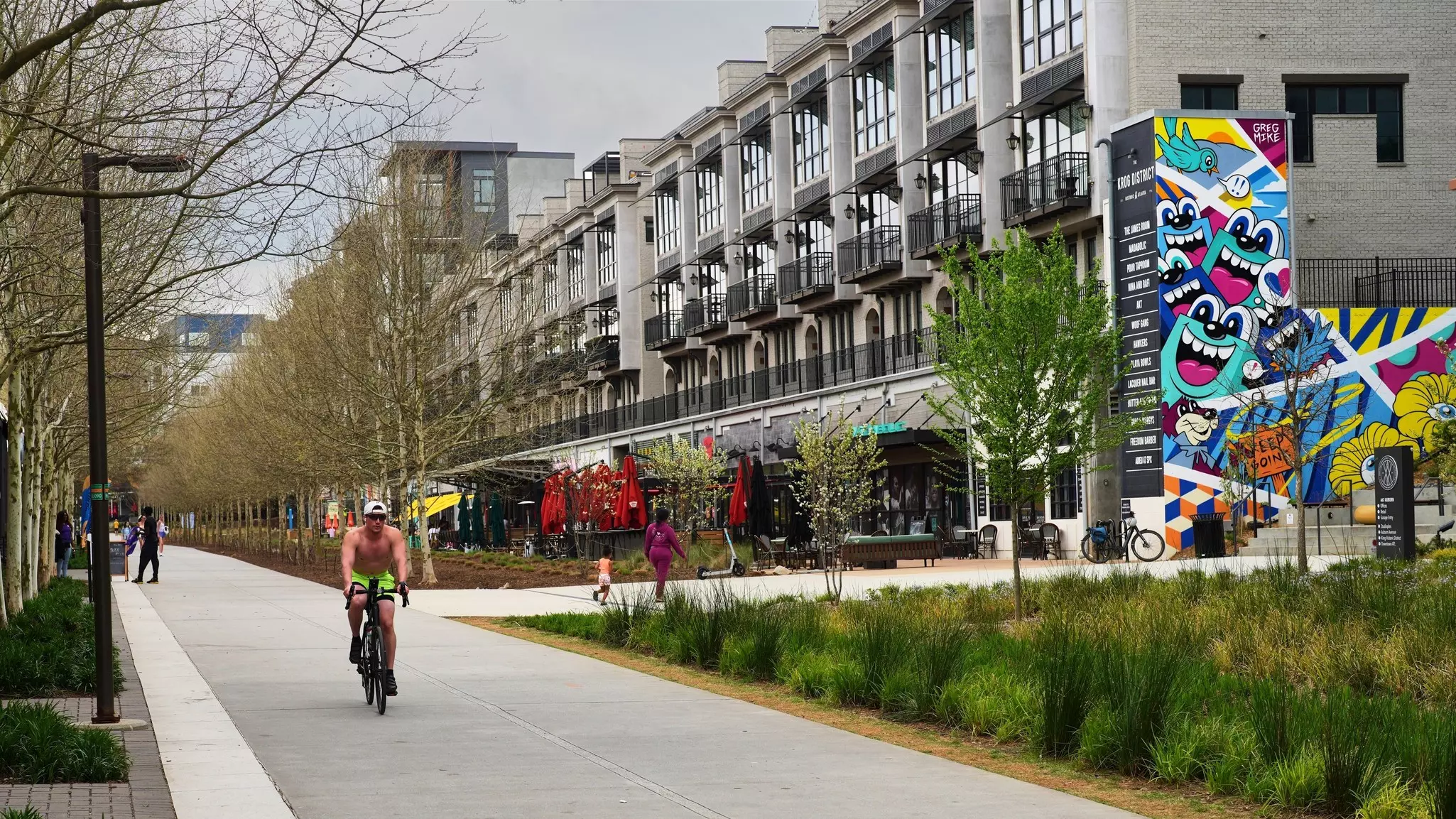 From Midtown's top museums to the Eastside Beltline (pictured) in the Old Fourth Ward, there's an Atlanta neighborhood to match your plans. Christopher V Jones/Shutterstock