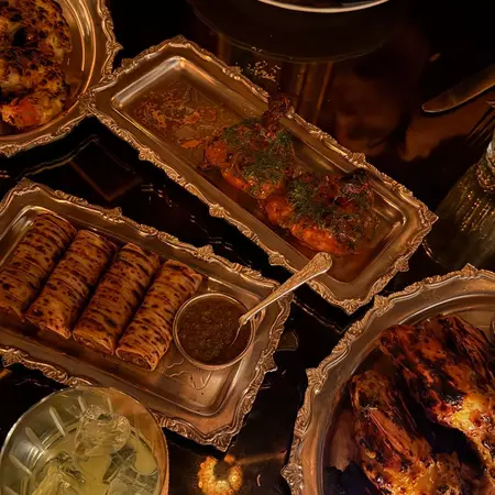 Plates at Ambassador's Club, Indian restaurant in Manhattan, NYC
Where to eat and drink in Manhattan