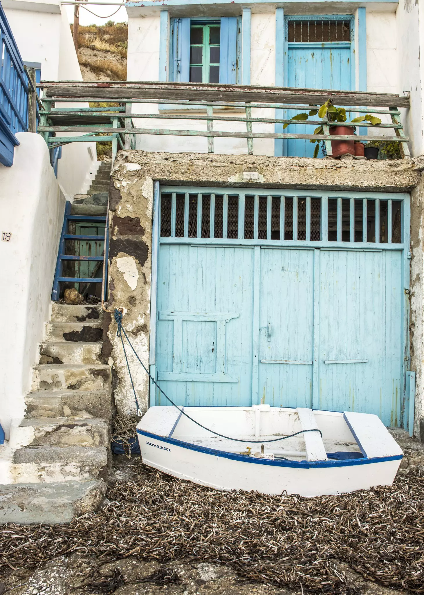 A boathouse in Klima