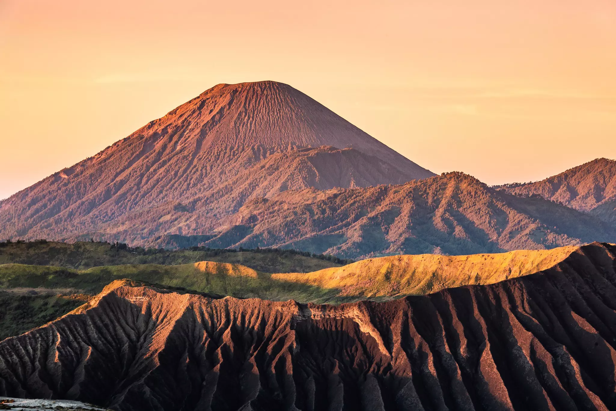 Penanjakan viewpoint in Bromo Tengger Semeru National Park.