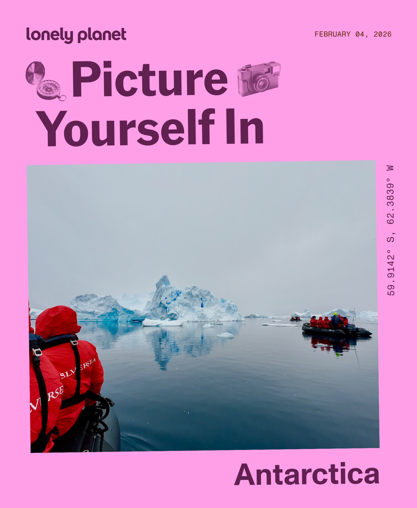 Picture Yourself in Antarctica