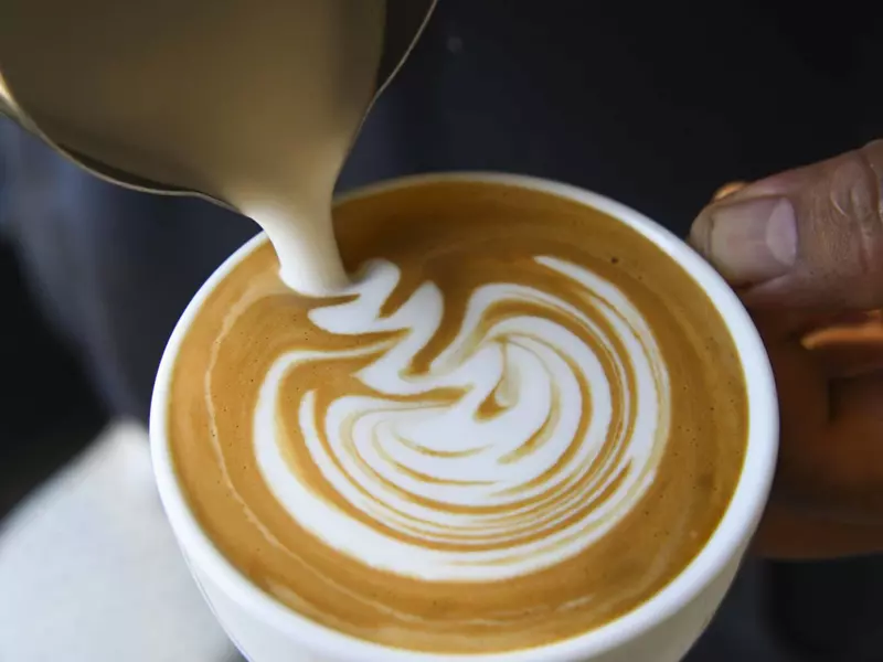 Coffee from Menotti's in Venice, LA