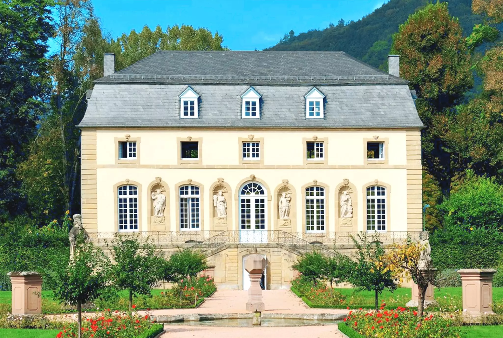 The Orangery in the town of Echternach, Luxembourg.