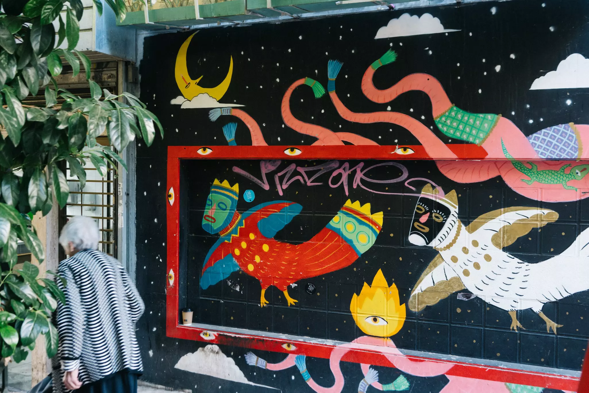 Exarchia, Athens, Greece - May 2025.