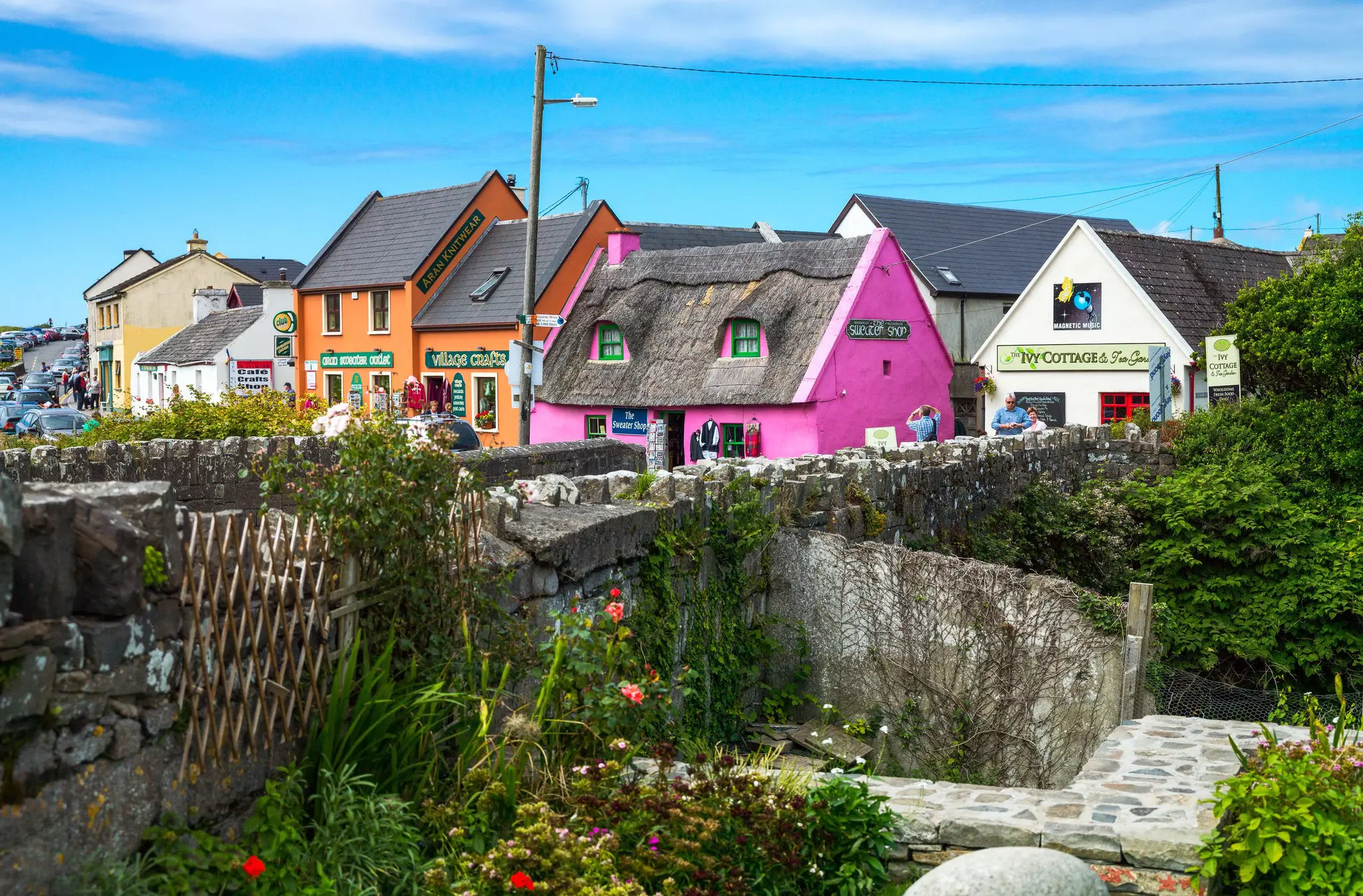 Colorful Doolin is the unofficial capital of traditional Irish music, and gateway to the Cliffs of Moher © Gimas / Shutterstock