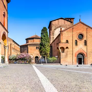 Bologna, Italy - The basilica of Santo Stefano, Holy Jerusalem, known as Seven Churches. Emilia-Romagna region.; Shutterstock ID 660489289; purchase_order: 65050; job: poi; client: ; other: