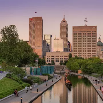 A gondola ride on the canal is the perfect way to spend an afternoon in Indy. Jason Lavengood, via Visit Indy
