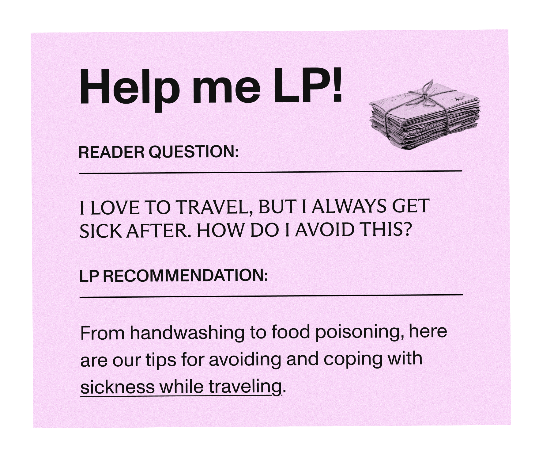Help me LP