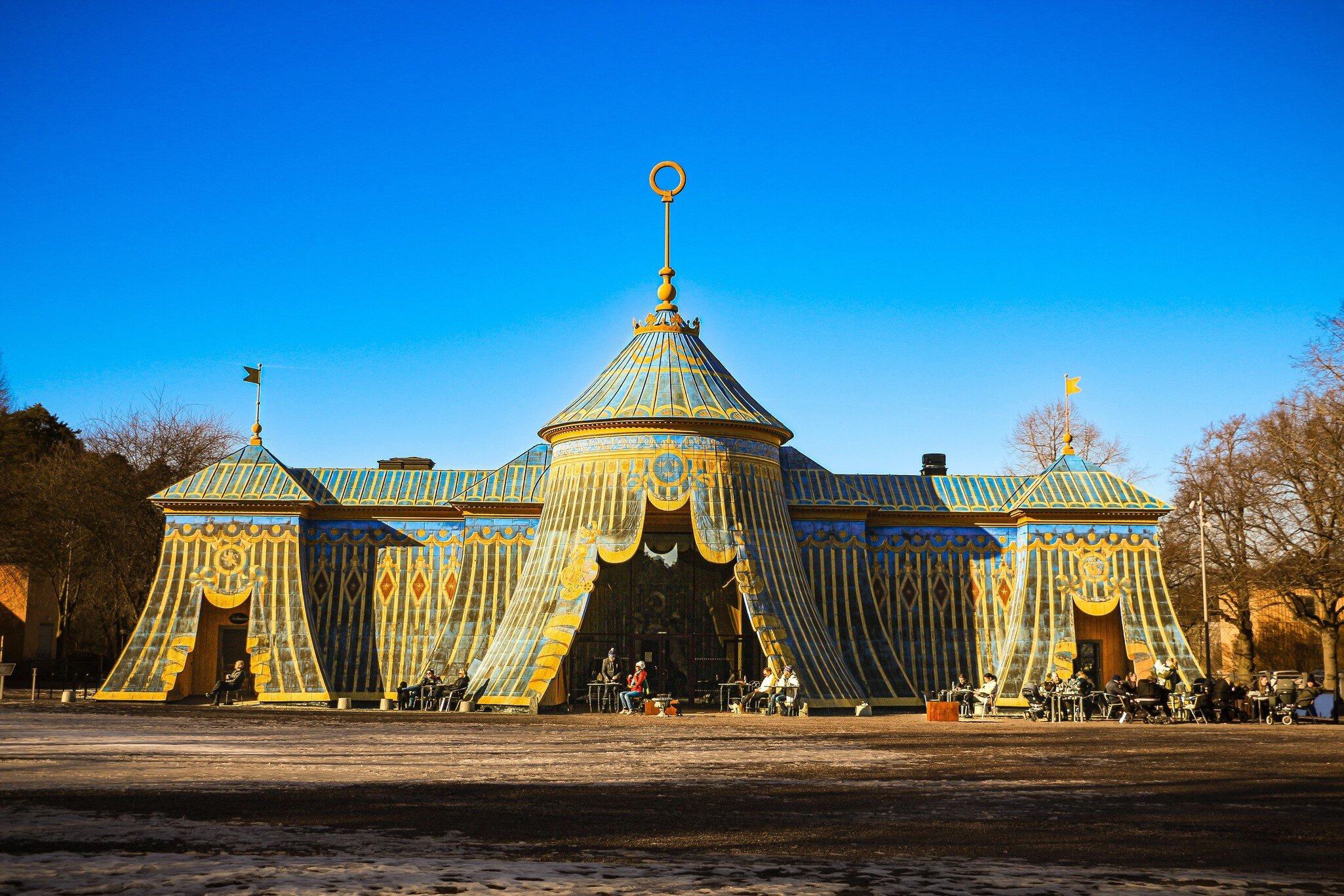 Whimsical Dining: Circus-Shaped Restaurant in Hagaparken, License Type: media, Download Time: 2026-04-08T16:22:38.000Z, User: esterpyykko45, Editorial: false, purchase_order: 65050 - Digital Destinations and Articles, job: Lonely Planet, client: app content, other: Ester Pyykko